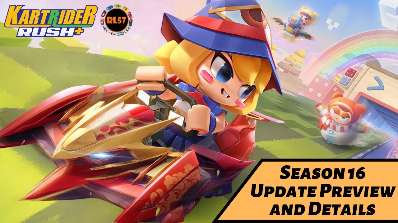 KARTRIDER RUSH+ | Season 16 Update Preview & Details | 2022