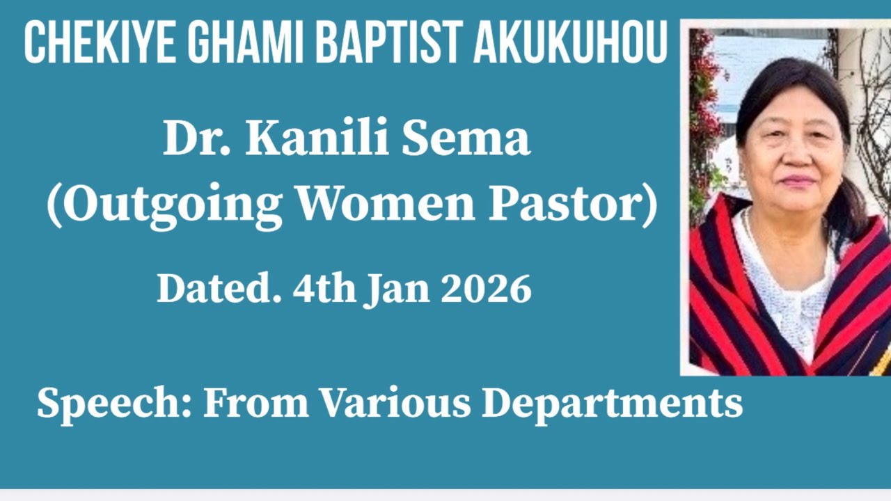 Dr. Kanili Sema W/ Pastor CGBA Alhou kumla lono ngove akeu kikini hoho lo atsapimiqo
