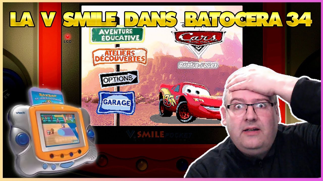 Batocera 34 : la v tech v-smile  disponible :D