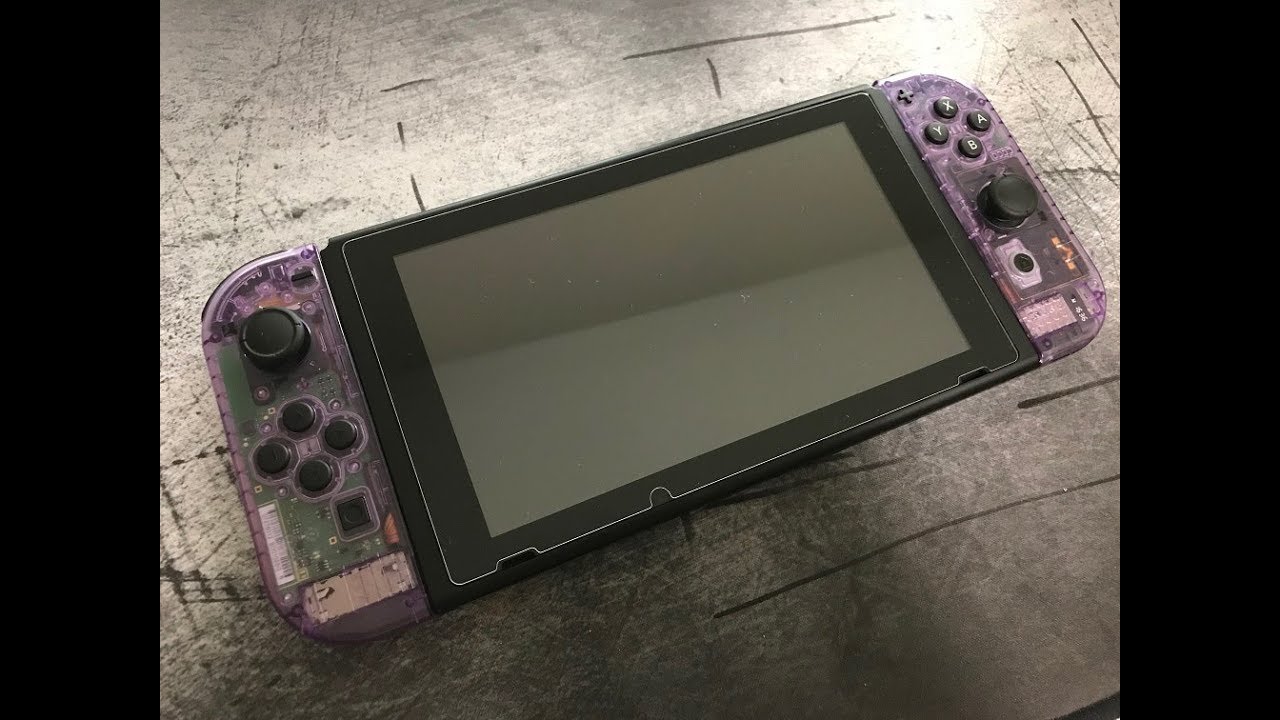 Tech Shorts: DIY Basstop Atomic Purple Left Joy-Con Shell Replacement