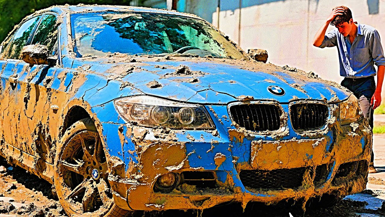 Я вымыл самую грязную BMW E60 - экстремальная пена ASMR с безумным до и после!