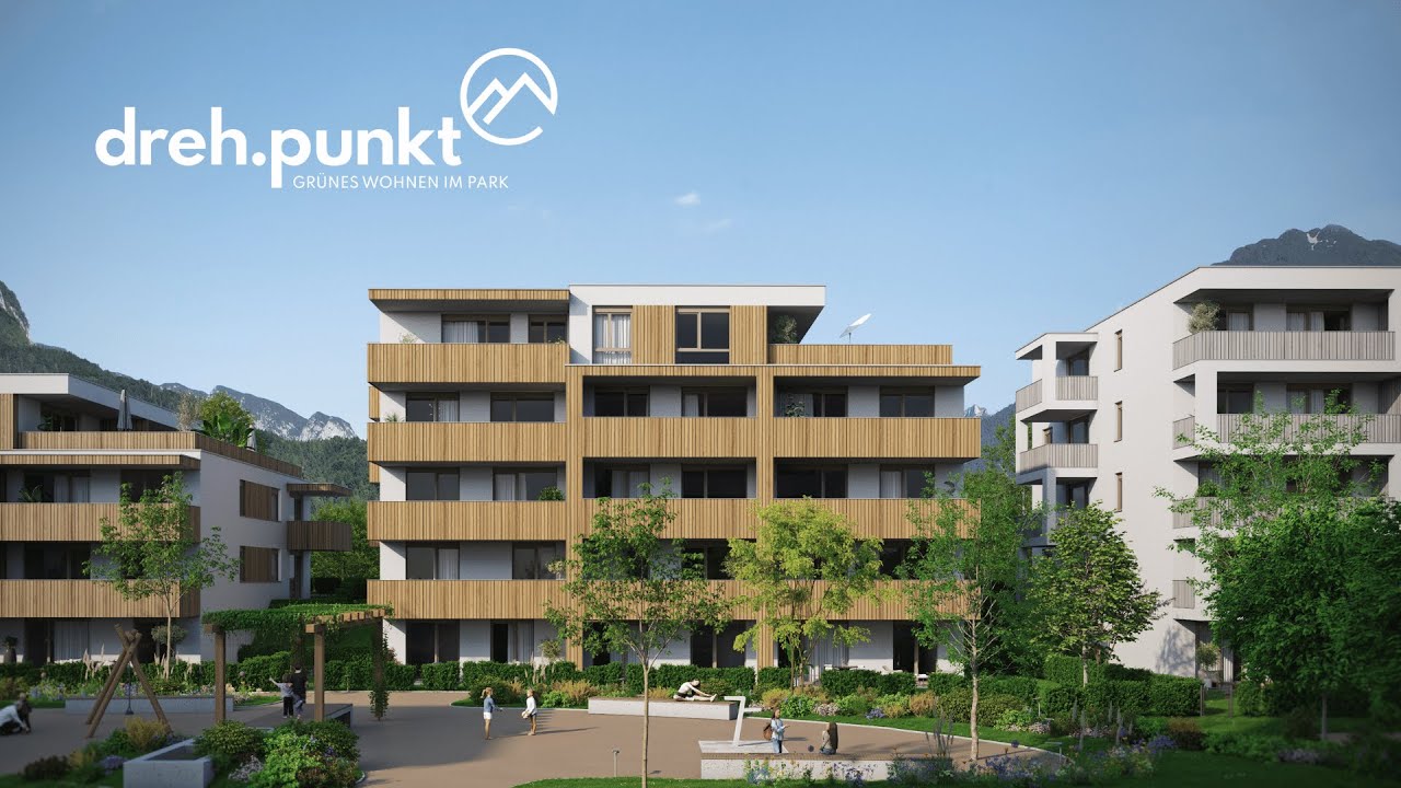 dreh.punkt Jenbach - Grünes Wohnen im Park