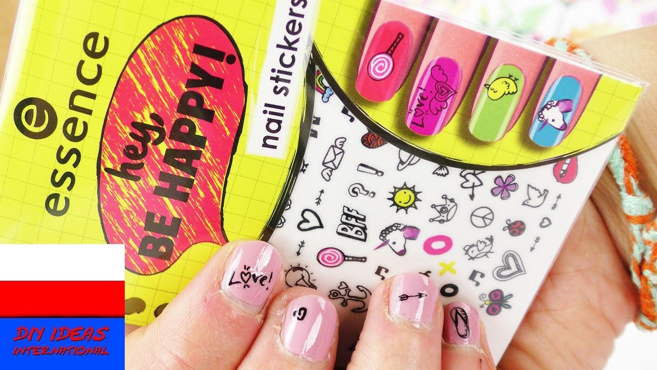 Test Essence Nail Sticker | naklejki na paznokcie | manicure z naklejkami