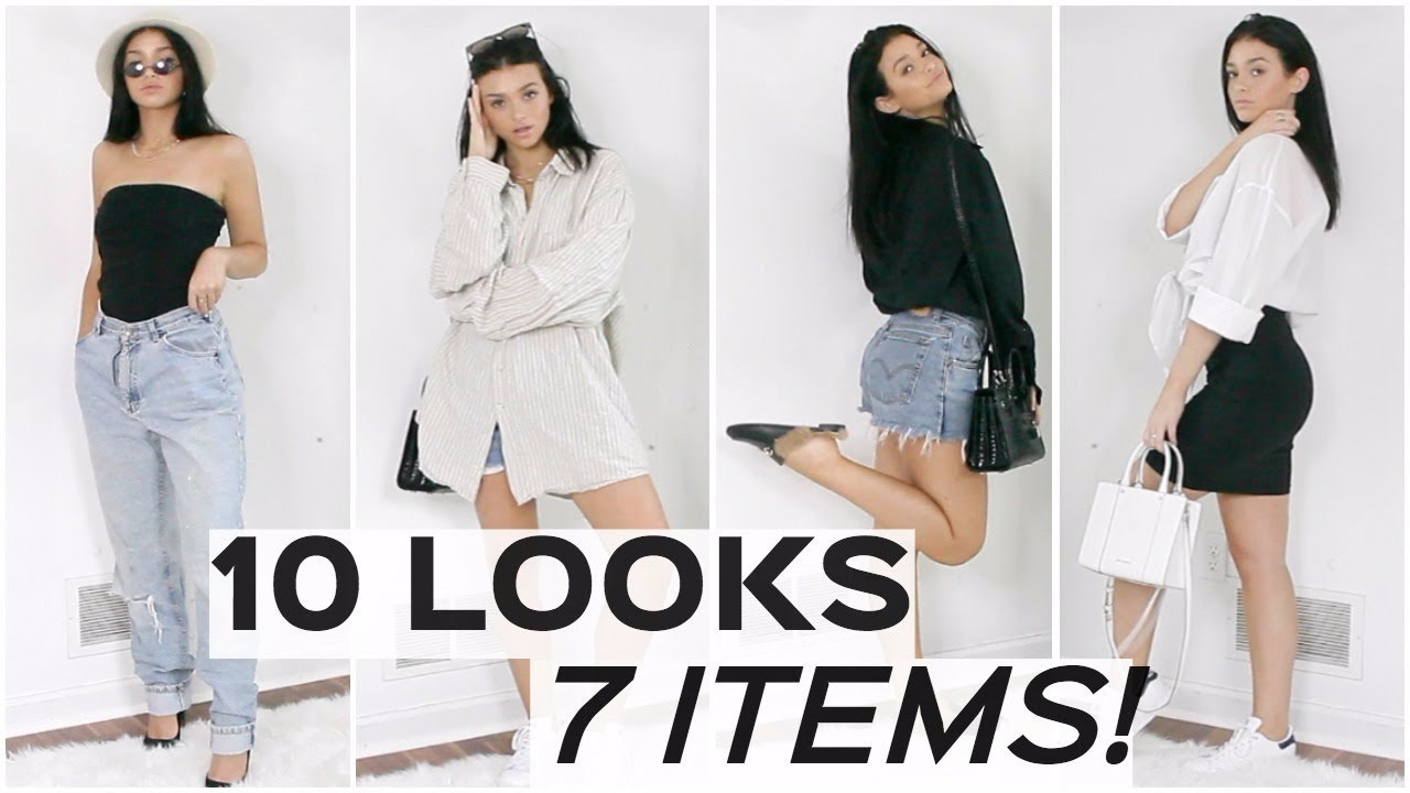 10 LOOKS FROM 7 PIECES! | Grow your closet for free!