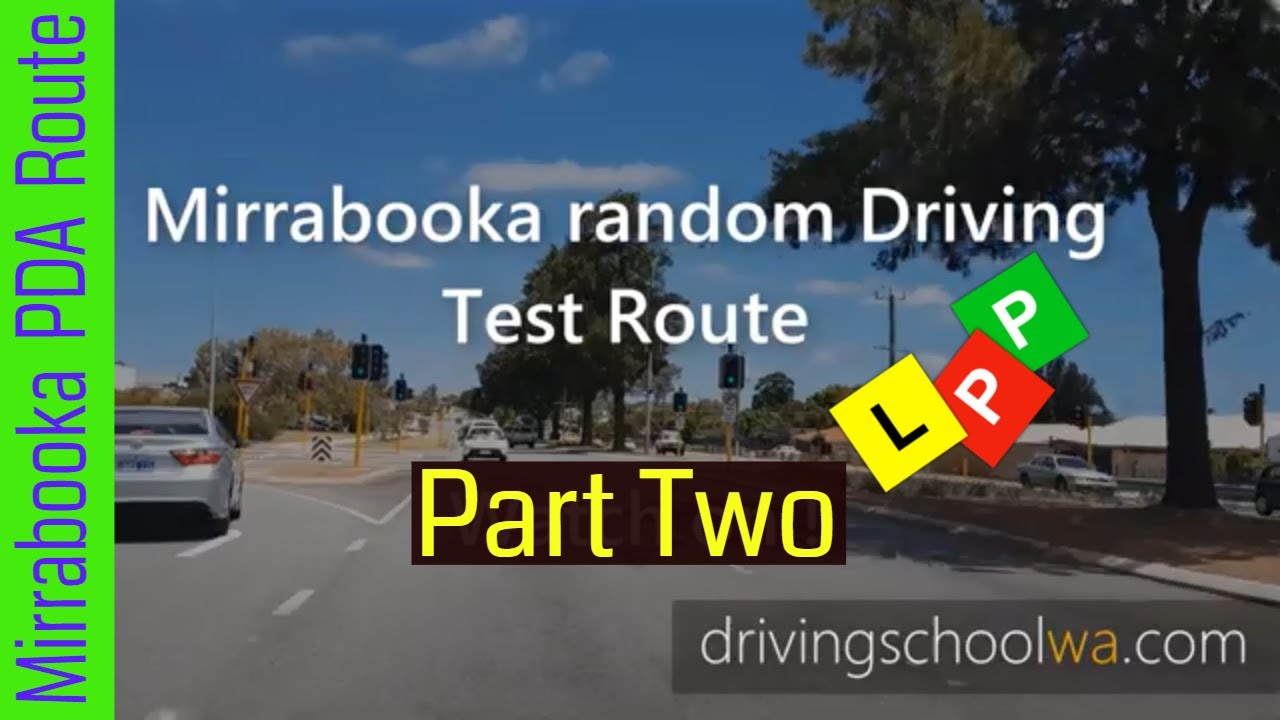 Mirrabooka PDA Route (Part Two) - Driving Test - Streets in Mirrabooka