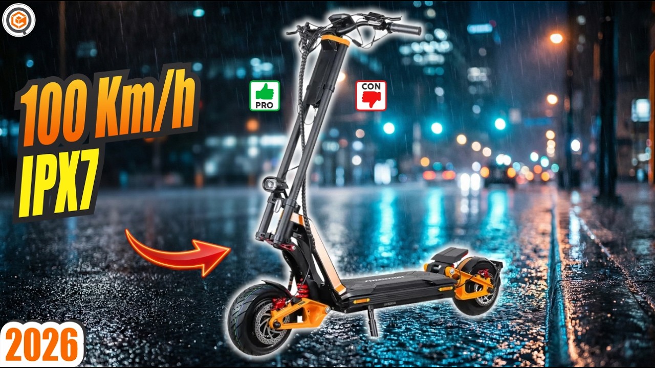 Inmotion RS Midnight 2.0: 60 MPH e IPX7 Insano!
