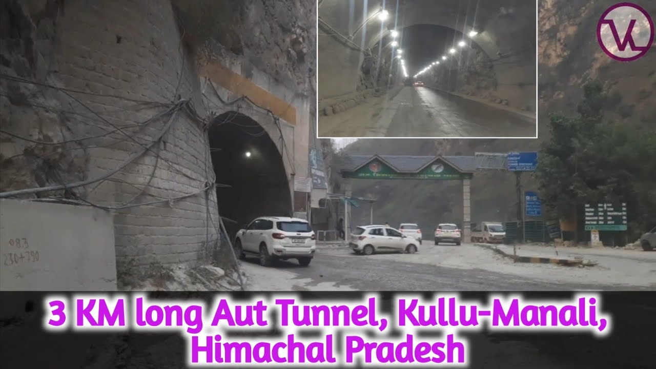 Aut tunnel Kullu-Manali Road, Himachal Pradesh | 3 KM long Aut Tunnel Kullu-Manali Highway | Vikas