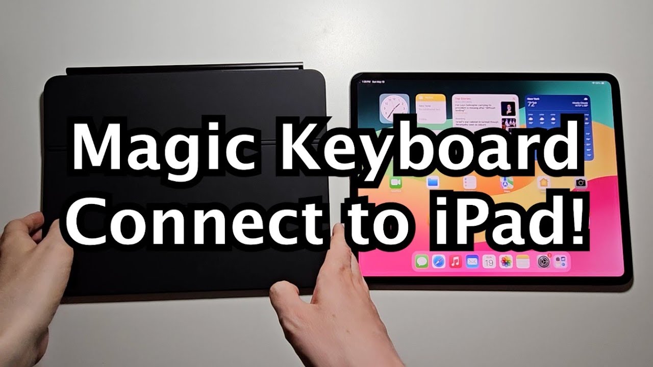Apple Magic Keyboard - How to Connect to iPad Pro!