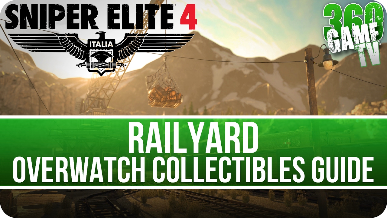 Sniper Elite 4 Overwatch Railyard Collectibles Guide (Letters, Eagles, Documents, Reports, Rosters)