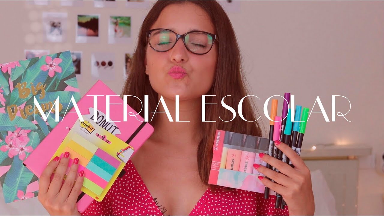HAUL Material Escolar 2017-2018 // The Brunette Style