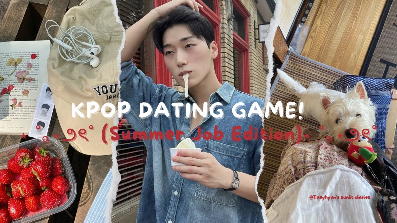 KPOP DATING GAME | SUMMER JOB EDITION | KPOP DATING DOORS
