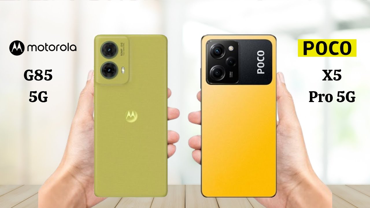 Moto G85 5G Vs Poco X5 Pro 5G - Full Comparison 2024