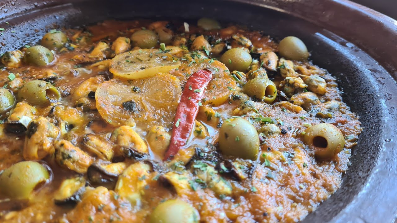 RECETTE TAGINE MOULE A LA MAROCAINE