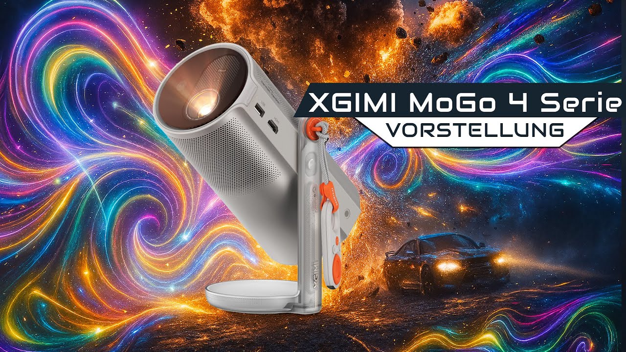 Der coolste Mini Beamer 2025? XGIMI MoGo 4 (Laser) – klein, smart, stark!