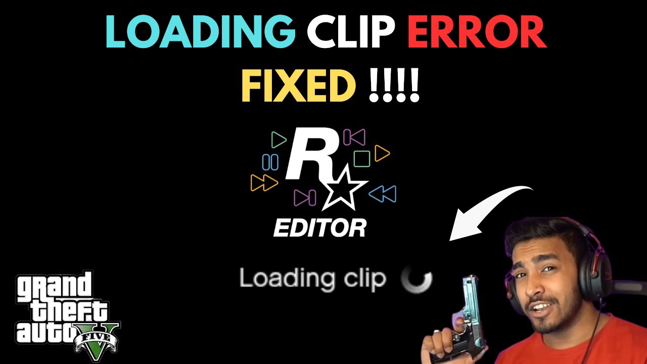 How to Fix Rockstar Editor Loading Clip Error | 100 % Working