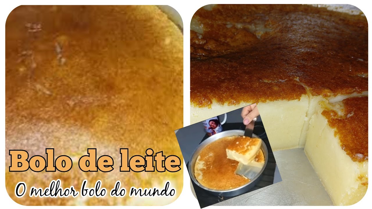 BOLO DE LEITE | O MEHOR BOLO DO MUNDO| PREPARO EM MENOS DE CINCO MINUTOS |SEM LIQUIDIFICADOR