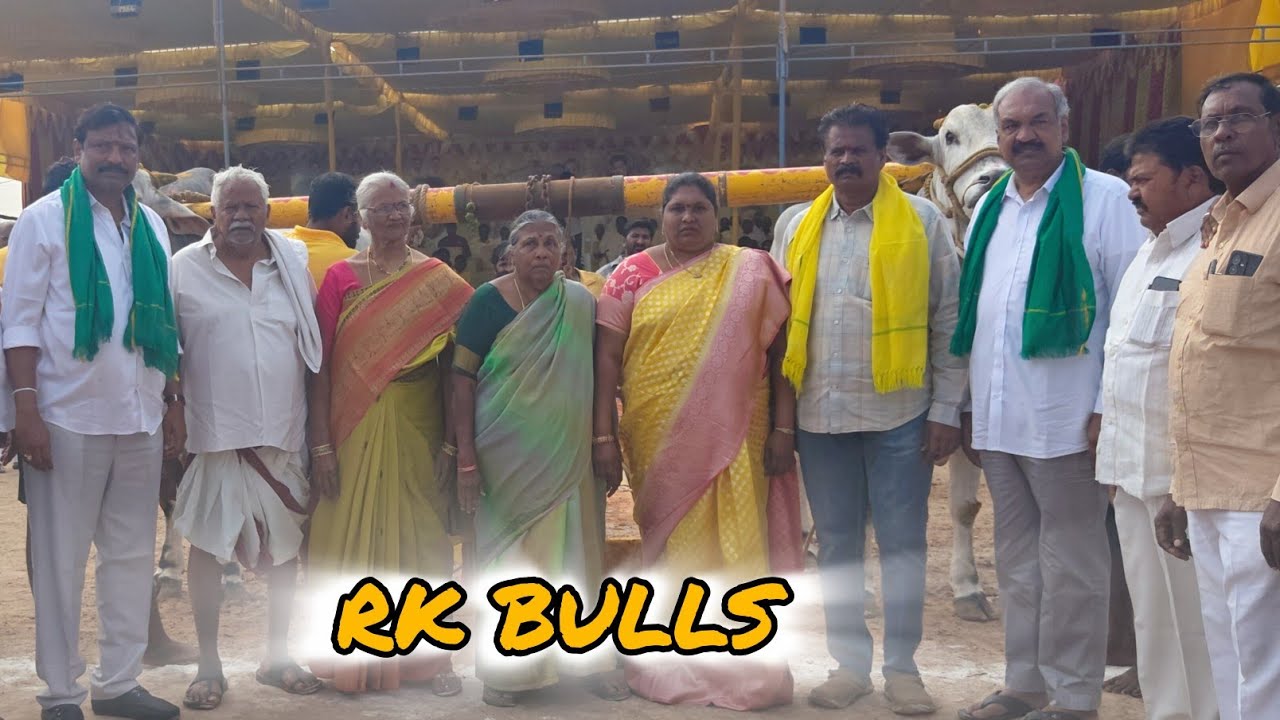 చిలకలూరిపేట న్యూ కేటగిరి 14వ RK BULLS (సింహాచలం 💥 అరుణాచలం ) వేటపాలెం గ్రామం బాపట్ల జిల్లా