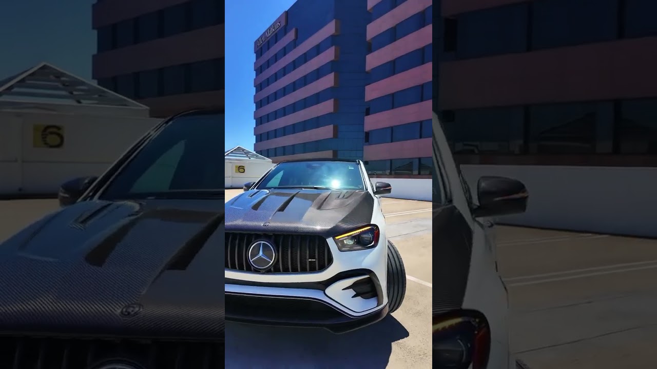Mercedes-AMG GLE Coupe 53 facelift by @lartedesign in LA 🌴 Got feedback on the project? We&rsquo;d love