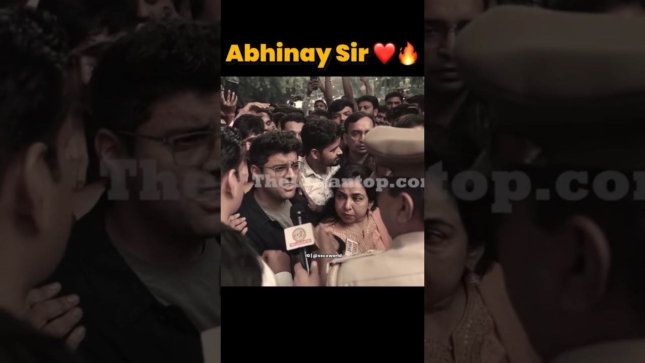 I Stand With Abhinay Sir#shorts #sscprotest #ssc #ssccgl #cgl #neetumam #abhinaymaths @ABHINAYMATHS​