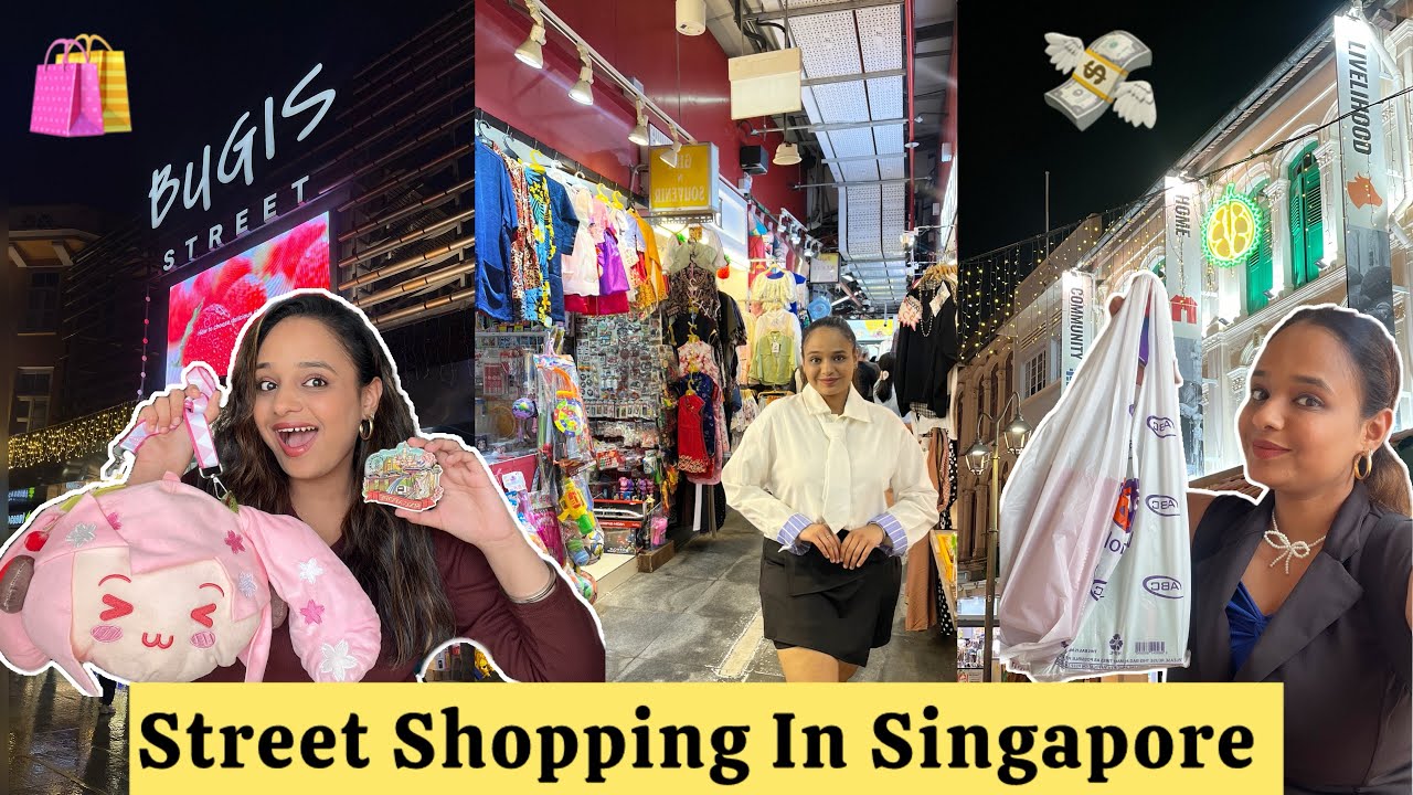 Singapore Shopping Haul 🛍😍| Shopping in Singapore for Indian ✨ | Tanvi Joshi