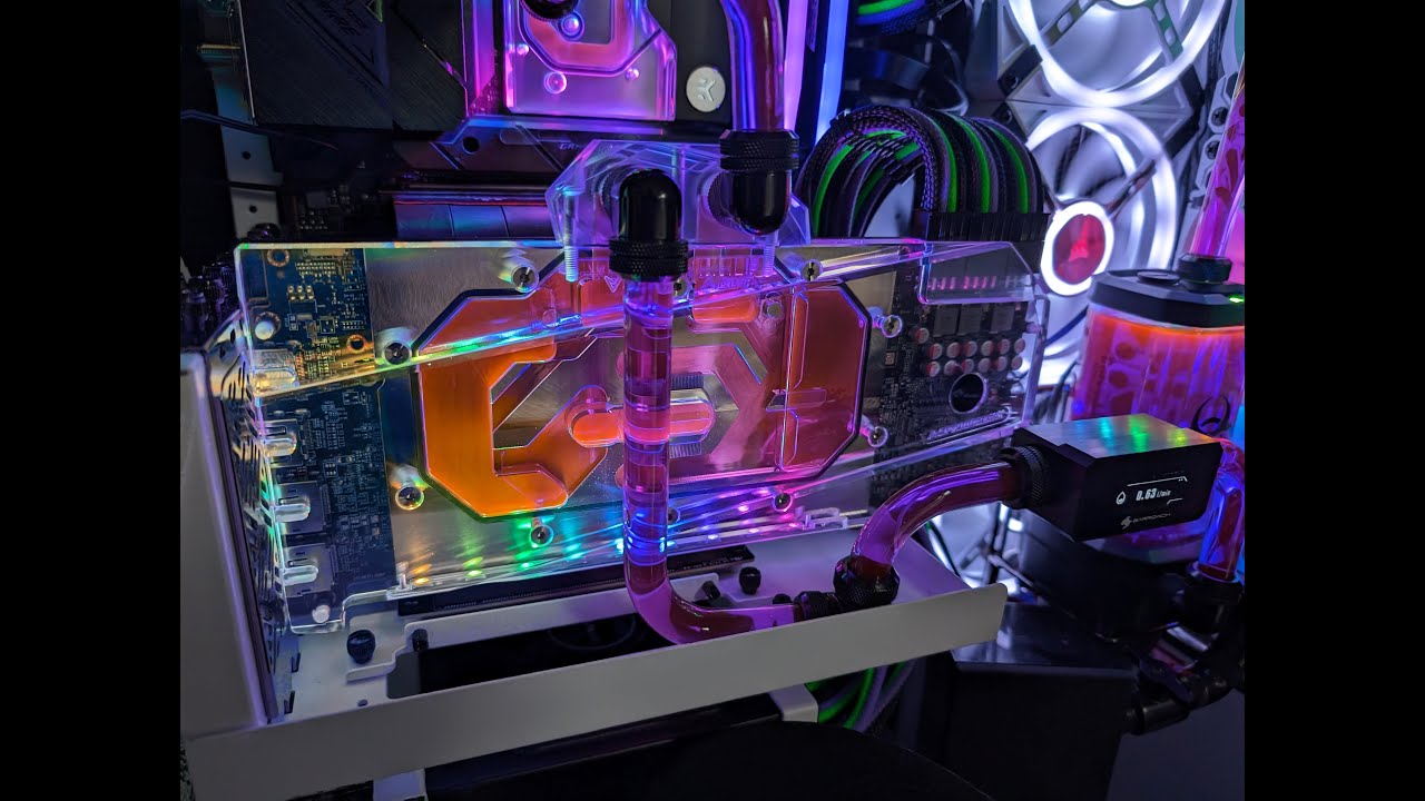 Bykski Waterblock install on Sapphire AMD 7900XTX Nitro+ GPU