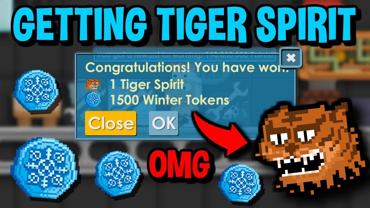 GETTING NEW TIGER SPIRIT FROM WINTER CLASH!! | Growtopia