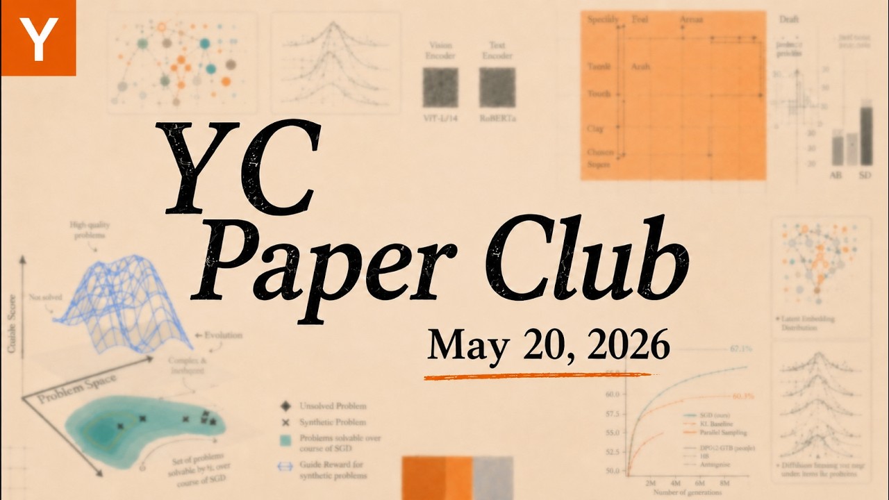 Инференс, диффузия, мировые модели и многое другое | Клуб научных статей YC