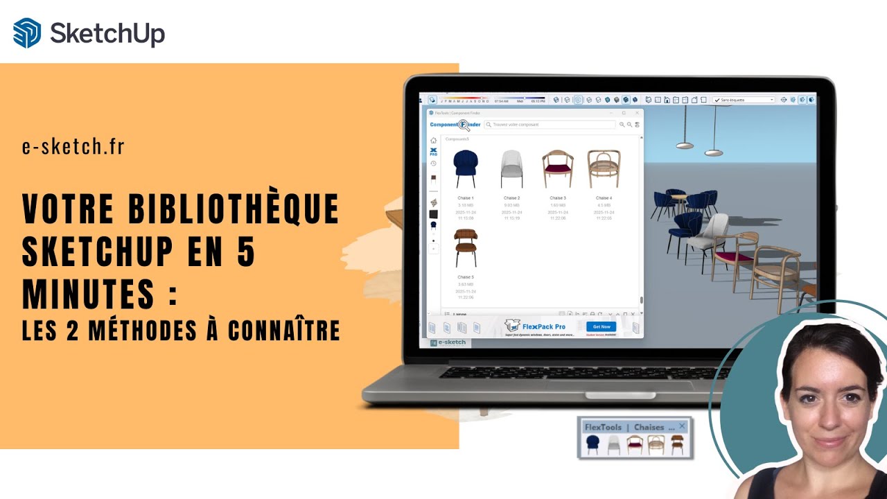 Comment créer une bibliothèque de composants SketchUp (Méthode facile)