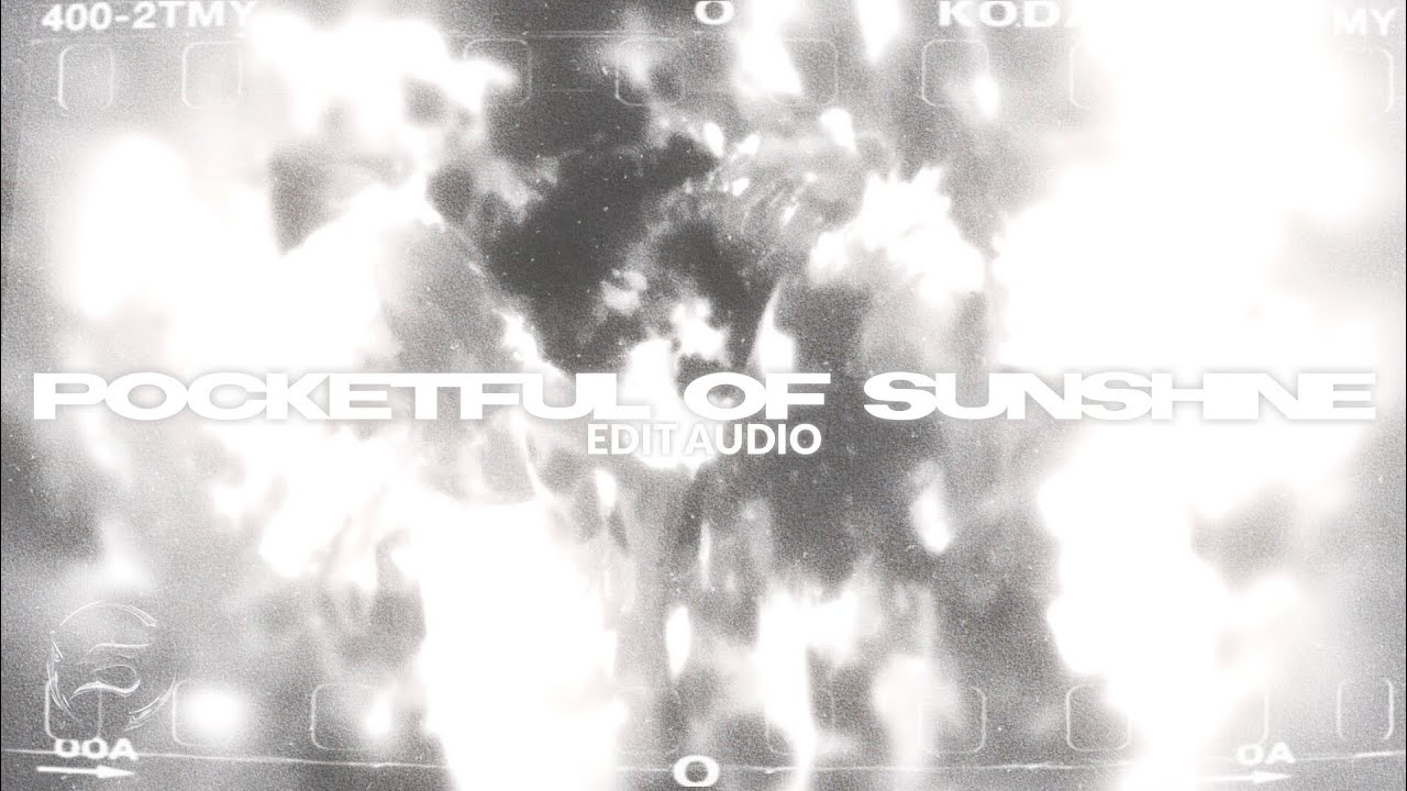 natasha bedingfield - pocketful of sunshine ༄  edit audio