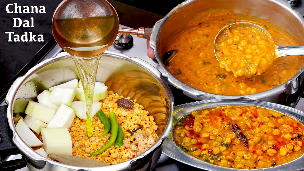 बिना, टमाटर,प्याज़ लहसुन बनाये चना दाल लौकी की टेस्टी सब्जी | Chana Dal Lauki |Tasty Dhaba Style Dal