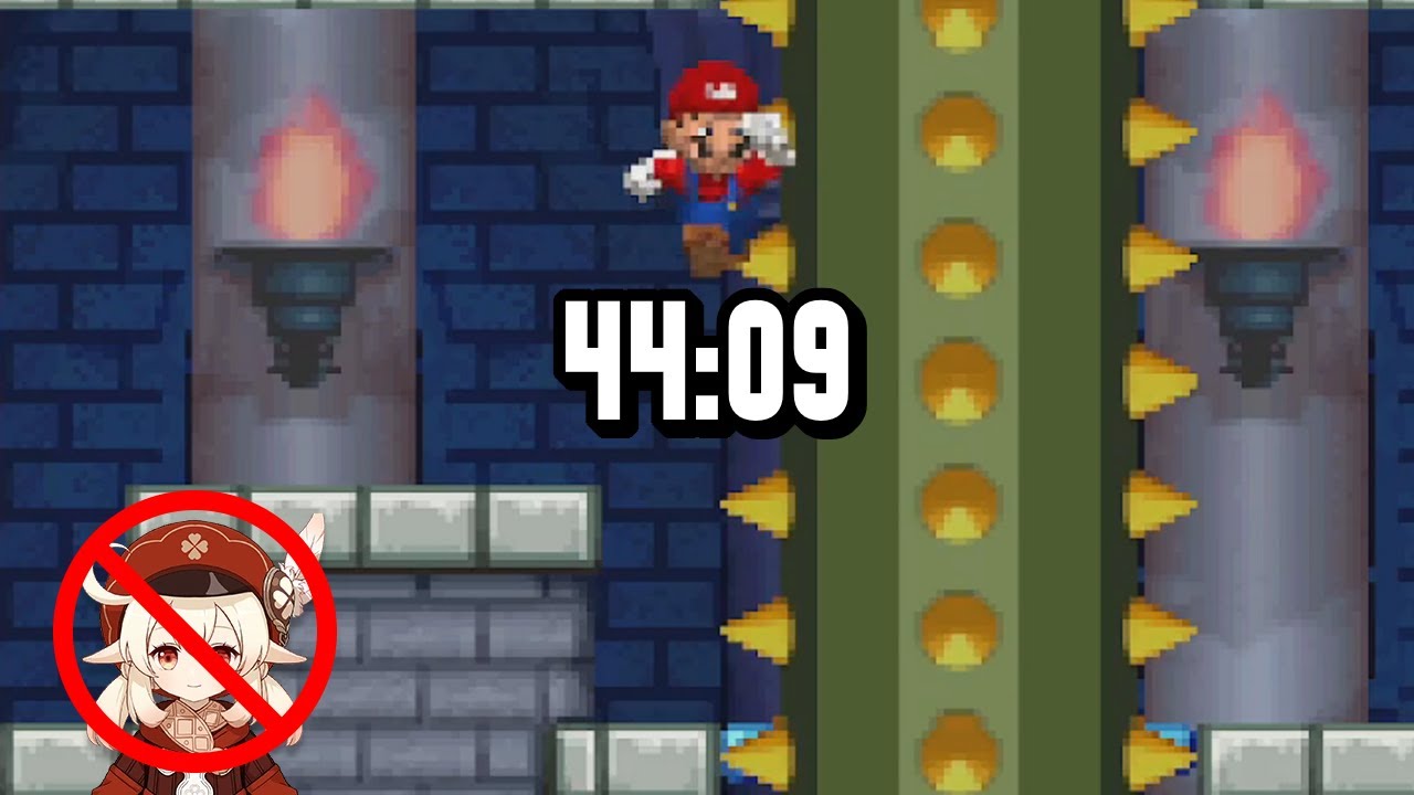 [WR] New Super Mario Bros. Cannonless Speedrun in 44:09.35