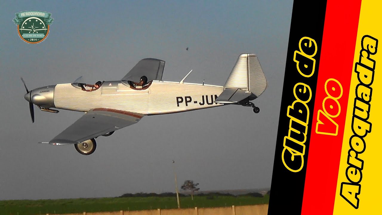Clube de Voo Aeroquadra SIVQ 18/05/2024 Junkers A50 Junior PP-JUN