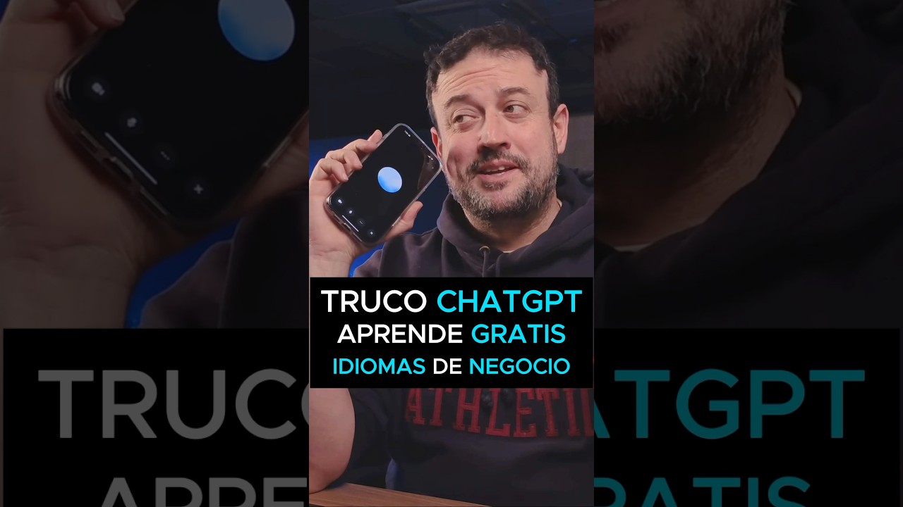 TRUCO CHATGPT - pr&aacute;ctica idioma de negocios simula reuniones. #ia #ai #inteligenciaartificial