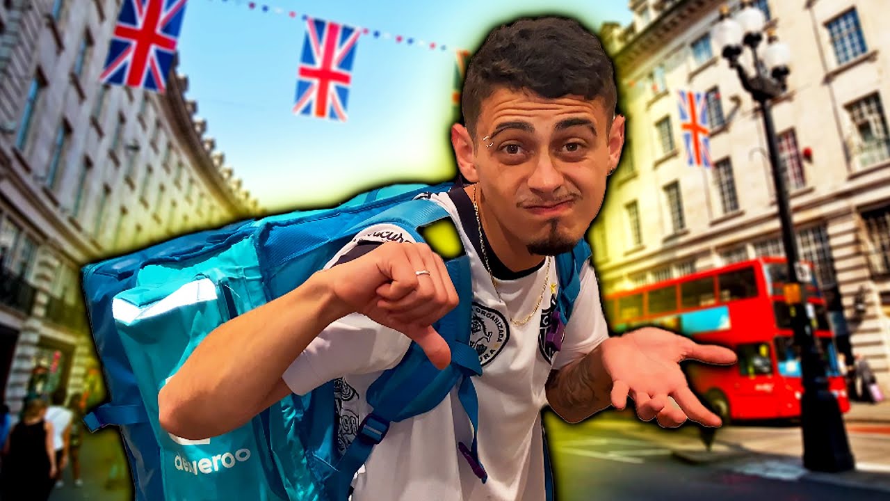 POR QUE VOCÊ NÃO DEVE TRABALHAR DE DELIVERY EM LONDRES