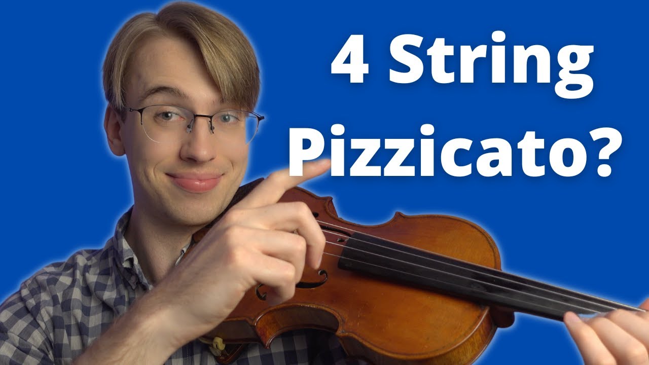 Pizzicato On Multiple Strings - Pluck More Than One String On The Violin