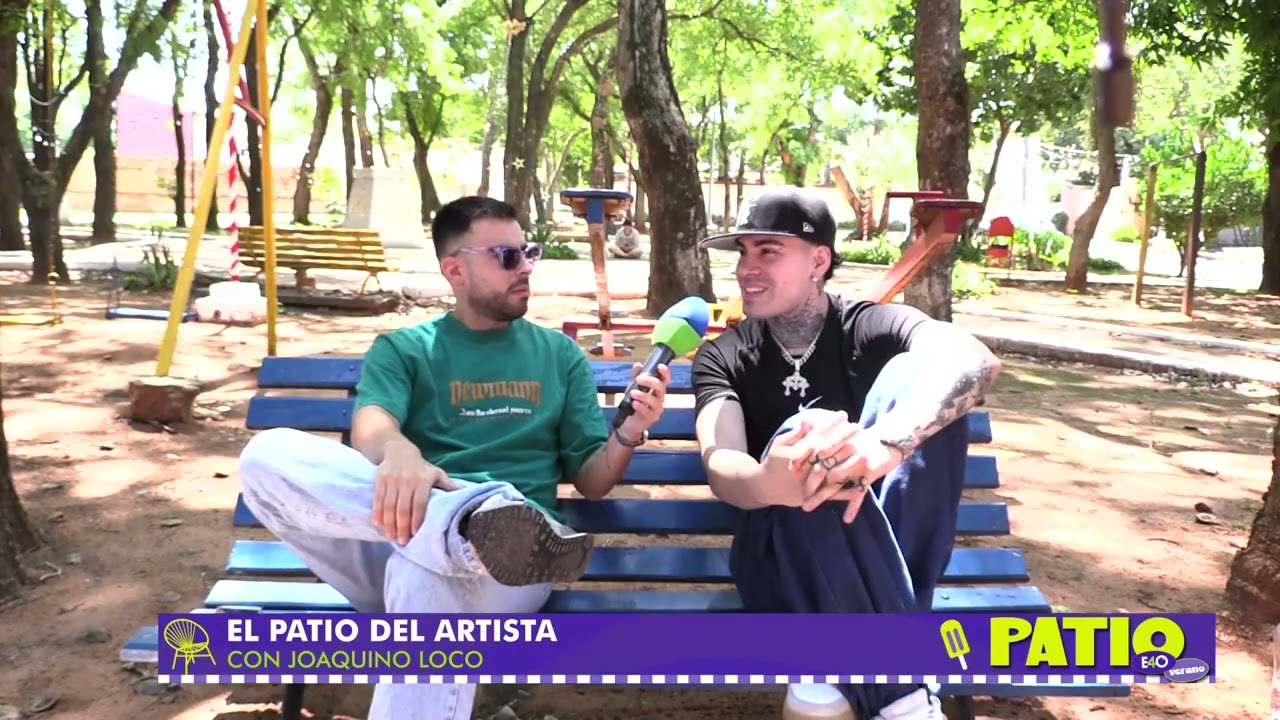 👉 Joaquino Loco en el Patio del Artista | Música, charla y buena vibra