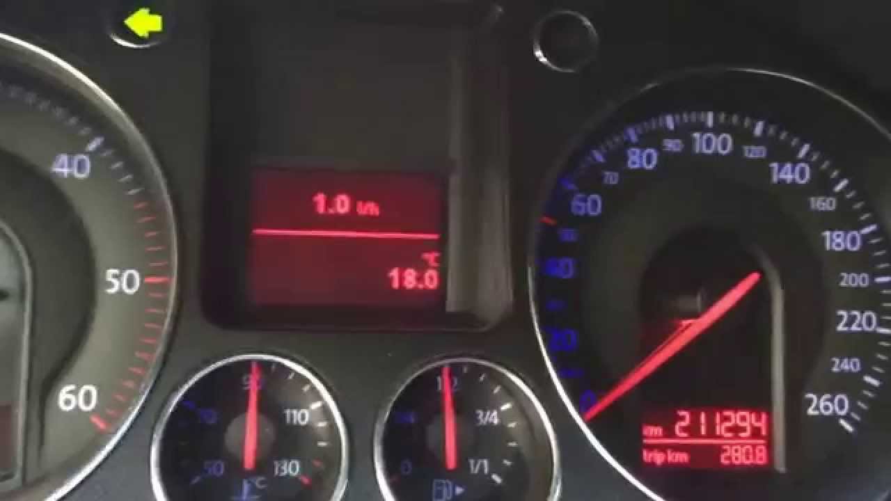 VW Passat B6 1.9 Tdi 105BHP acceleration 0-100 Km/h