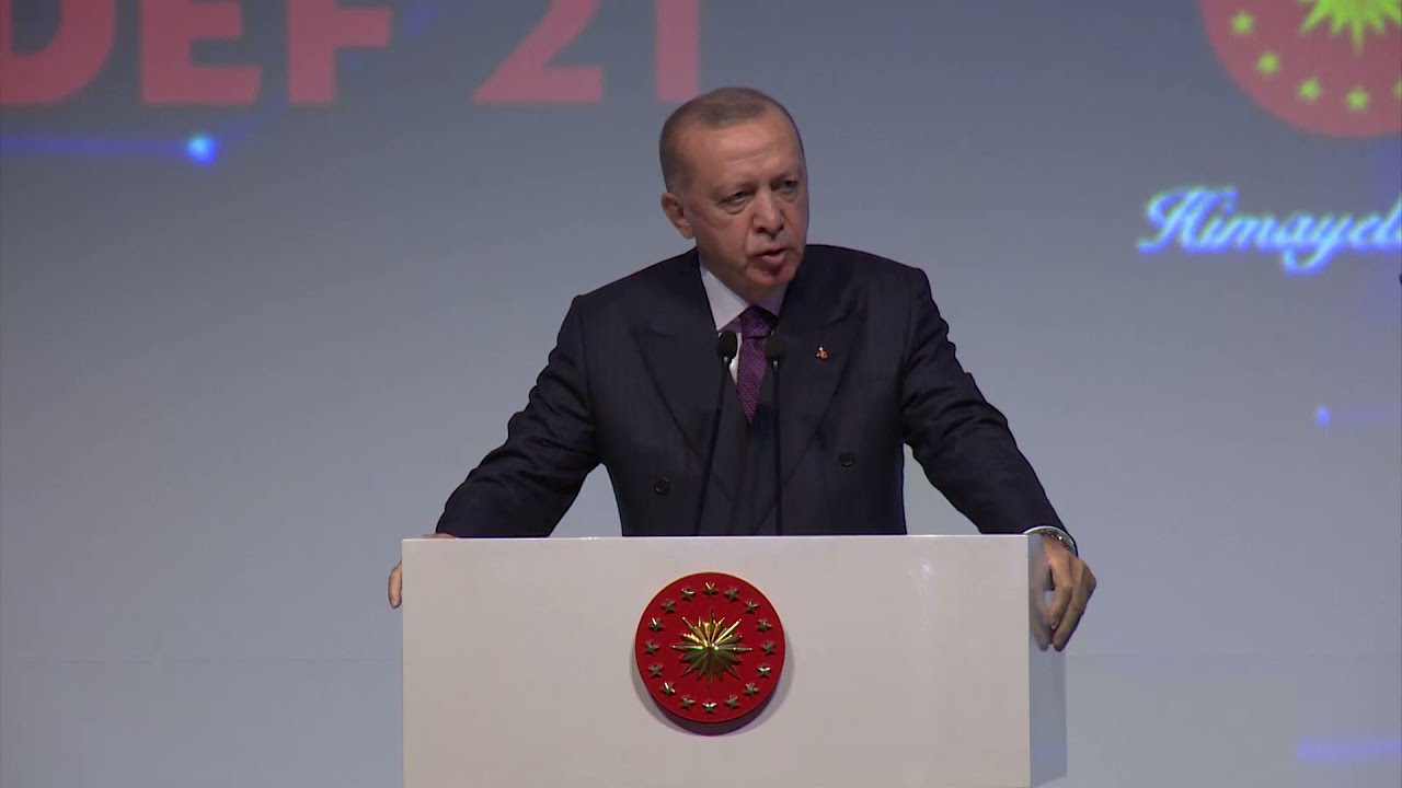 Cumhurbaşkanı Recep Tayyip Erdoğan’ın IDEF 2021 açılış konuşması