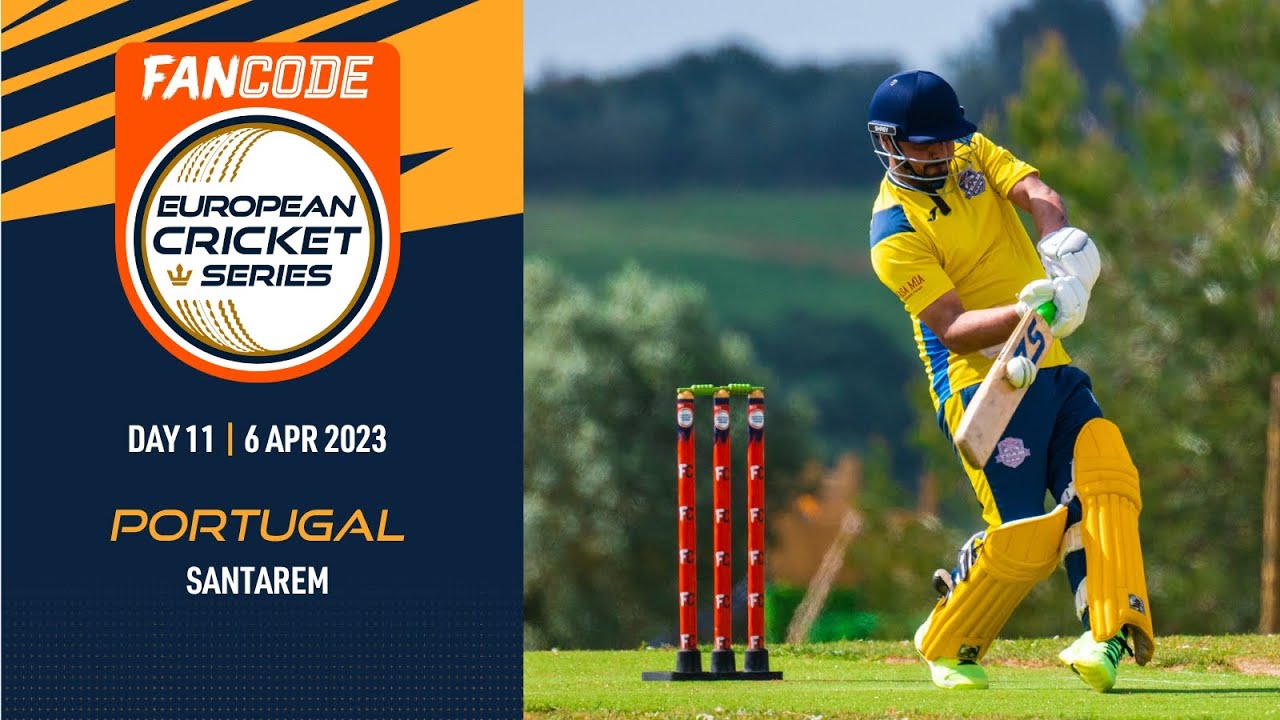🔴 FanCode ECS Portugal, Santarem, 2023 | Day 11 | T10 Live Cricket | European Cricket