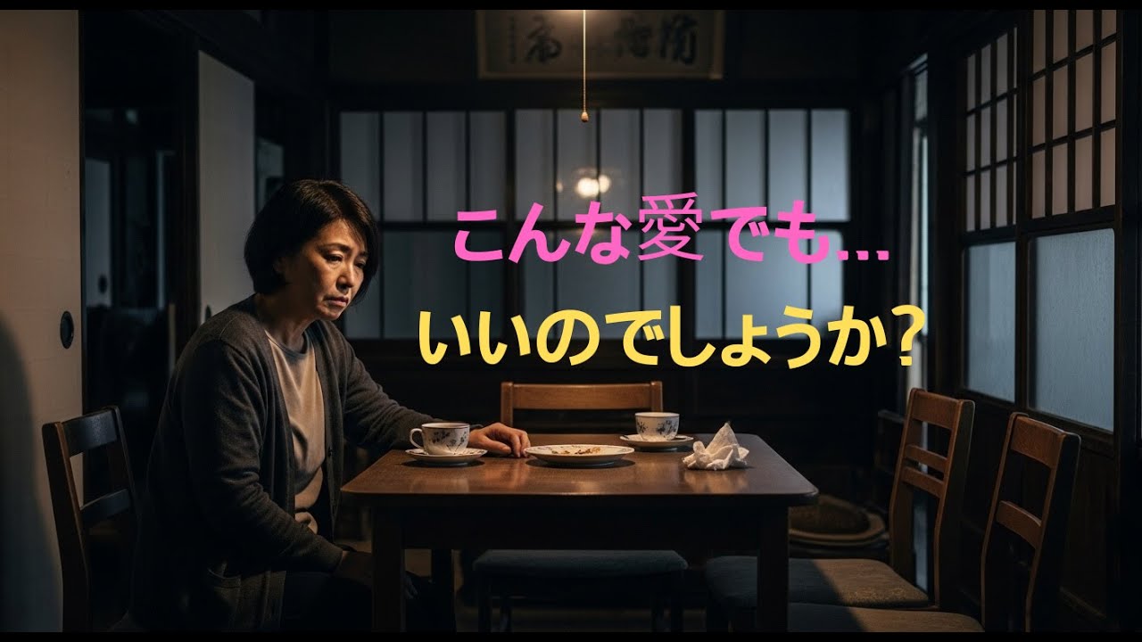 私が...こんな愛をしてもいいのでしょうか?...