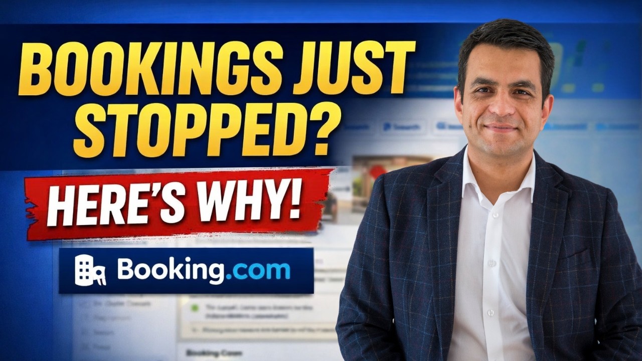 Why Your Booking.com Listing Suddenly Stops Getting Bookings (And How to Fix It)