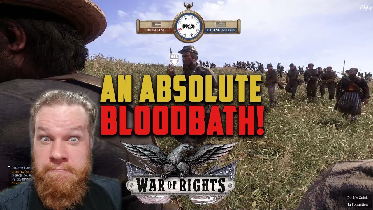 Why we NEVER play this map...STORMING the Hillside | War of Rights Event