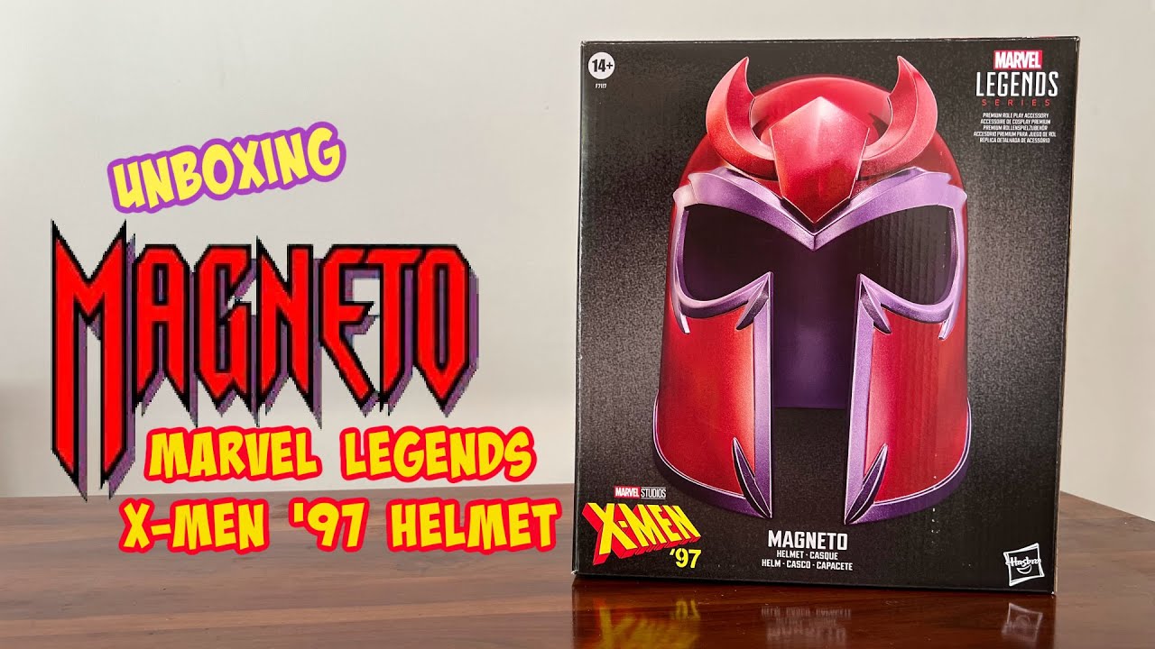 Unboxing: Magneto Marvel Legends X-Men '97 Helmet