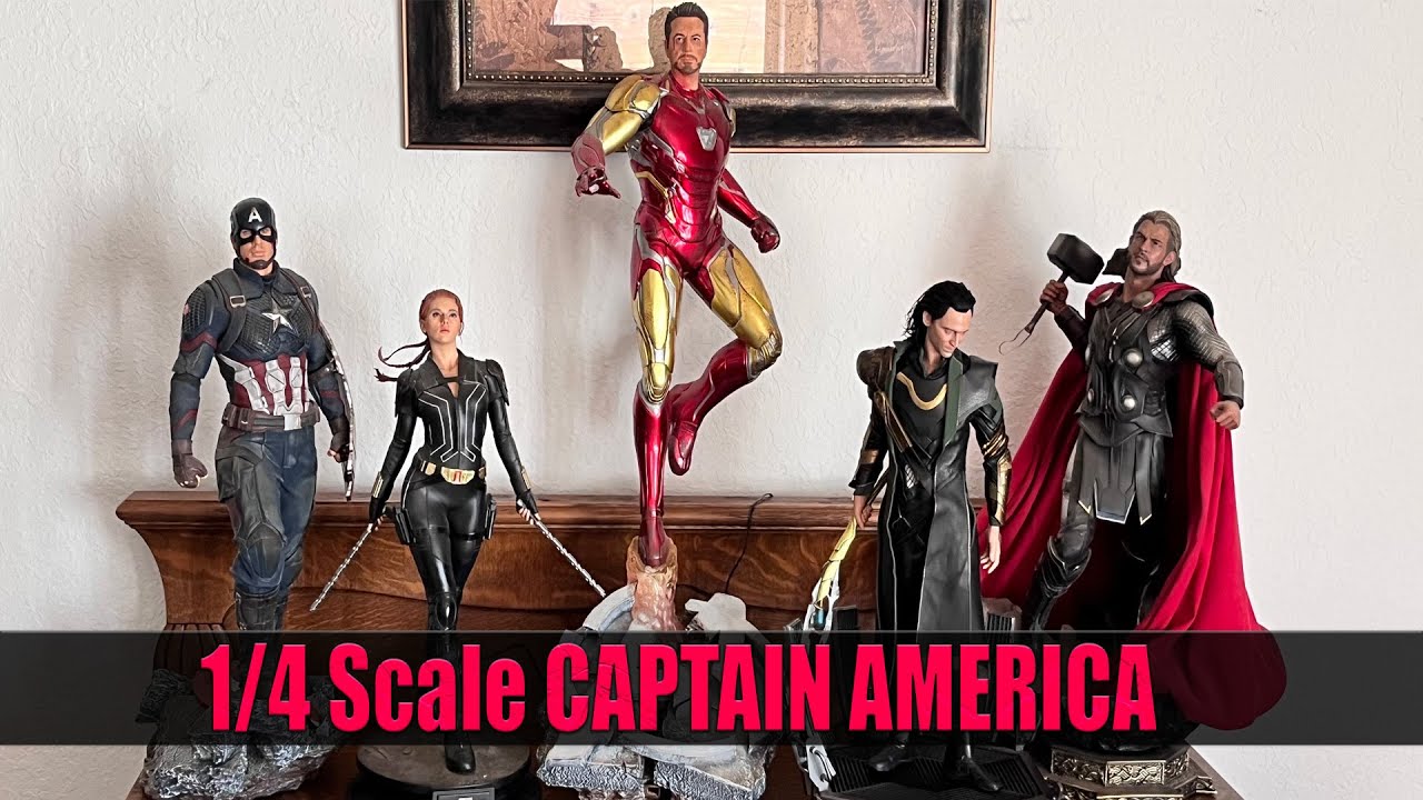 [Statue Episode 17] 1/4 SCALE: Captain America--Chris Evans Figure [IRON STUDIOS]