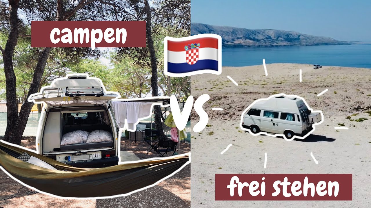 FREISTEHEN in KROATIEN mit dem CAMPER während CORONA? Unsere Erfahrungen mit dem Bulli | ROLERO
