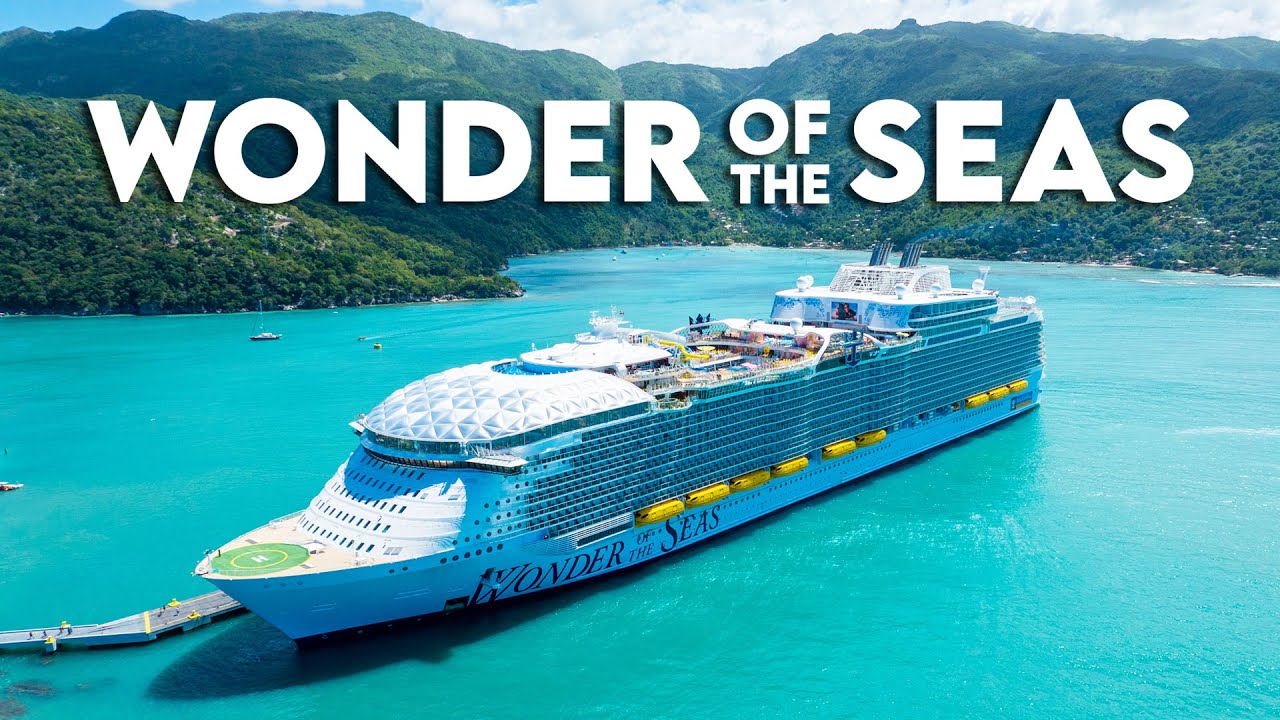 САМЫЙ БОЛЬШОЙ круизный лайнер в мире: Wonder of the Seas (экскурсия на корабле)