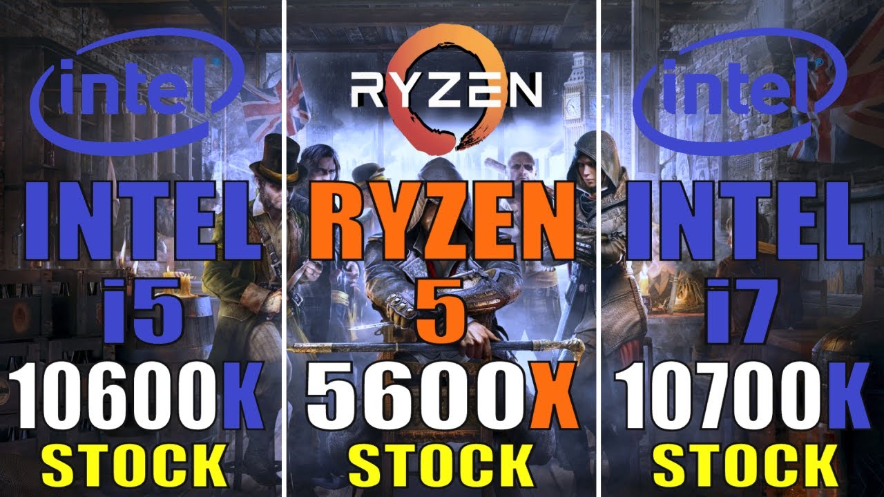 INTEL i5 10600K  vs RYZEN 5 5600X vs INTEL i7 10700K || RTX 3080 || PC GAMES TEST ||
