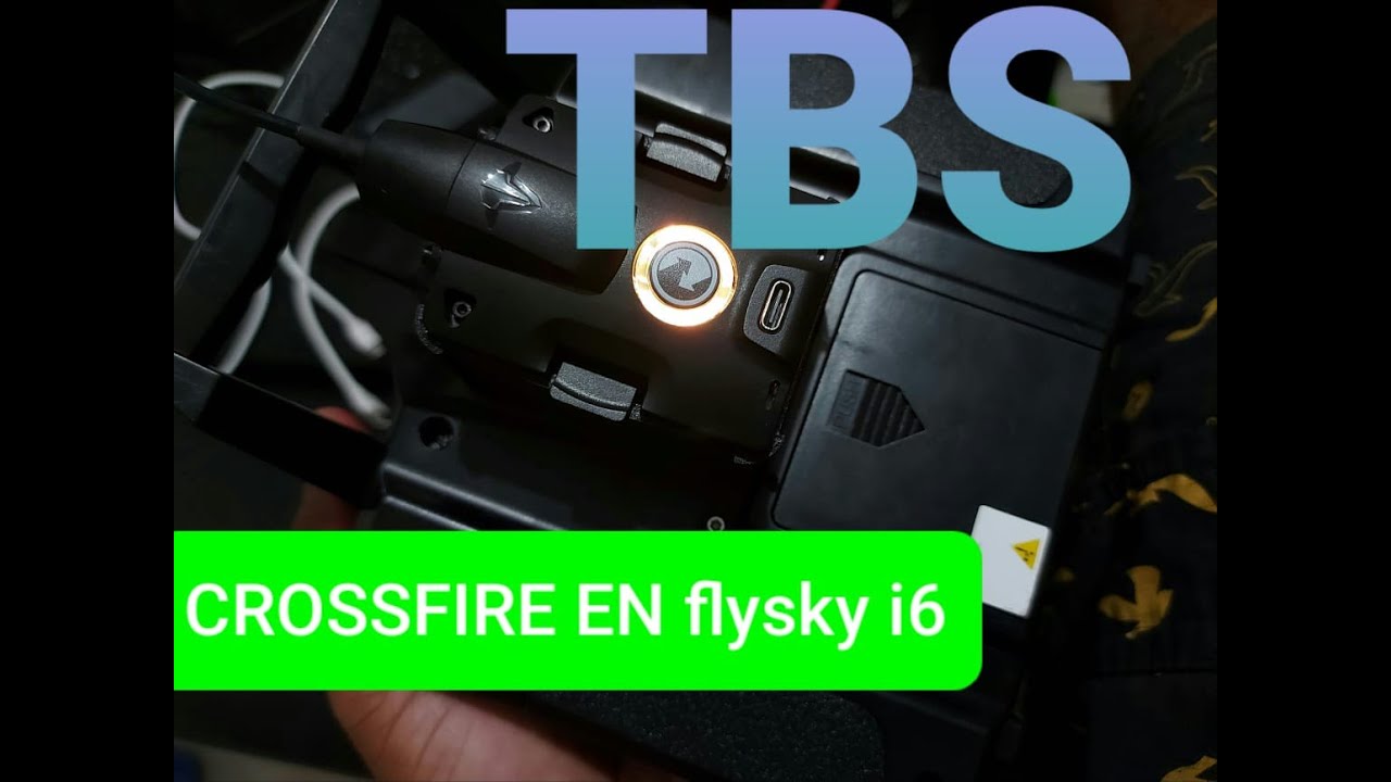 TBS CROSSFIRE EN FLYSKY i6 en espa&ntilde;ol
