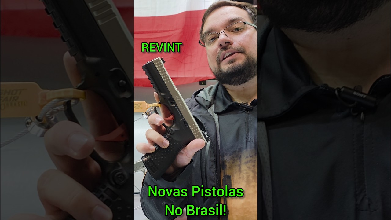 Vai ser Sucesso ou Fiasco no BR? Novas .380 e 9mm REVINT #shorts