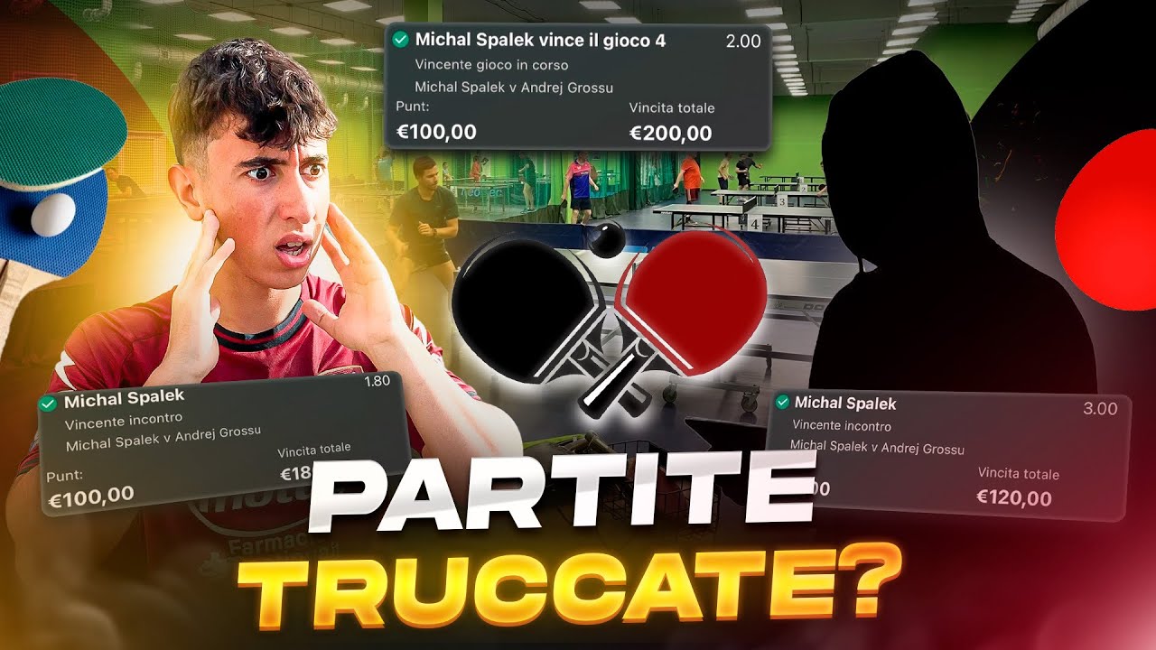400&euro; IN 2 GIORNI CON SCOMMESSE DI PING PONG INVIATE DA UNO SCONOSCIUTO!!!